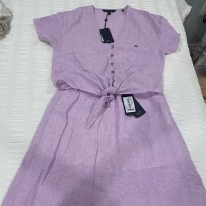 Armani Exchange matching set. Purple matching blouse and skirt